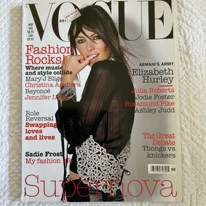 November 2003. Vogue Magazine